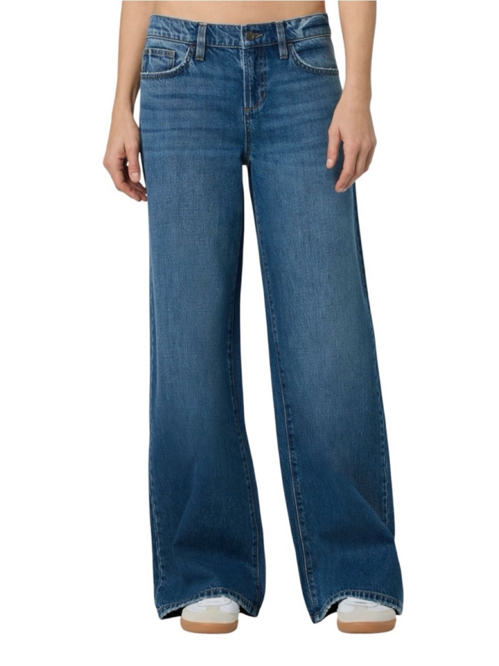 Joe’s Low Rise Wide Leg Jeans 
Size 25